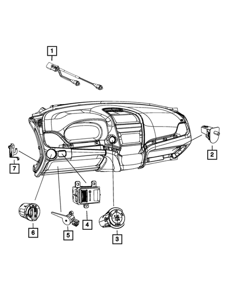 Switches for 2015 Dodge Journey #0