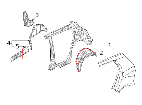 Inner Structure for 2010 Volkswagen GTI #0