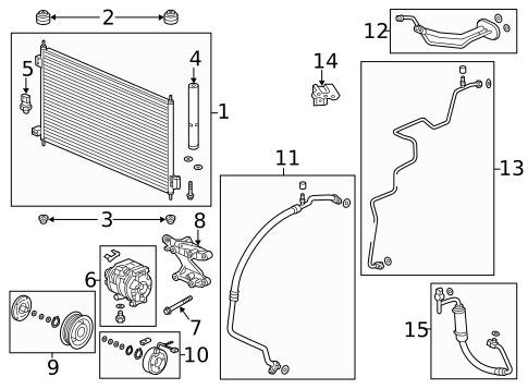 Switches & Sensors for 2014 Acura RDX #0