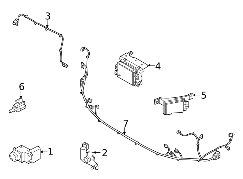 Controls for 2023 Genesis GV70 #1