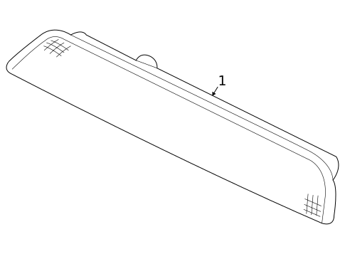 High Mounted Stop Lamp for 2011 Kia Sedona #0
