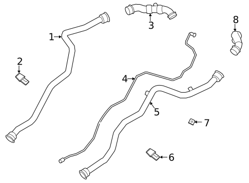 Hoses & Lines for 2024 Porsche 911 #3