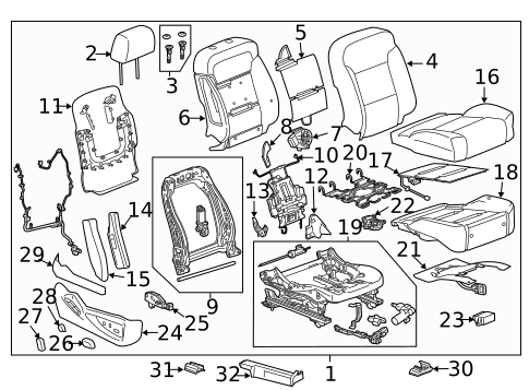 Heated Seats for 2017 GMC Yukon #6