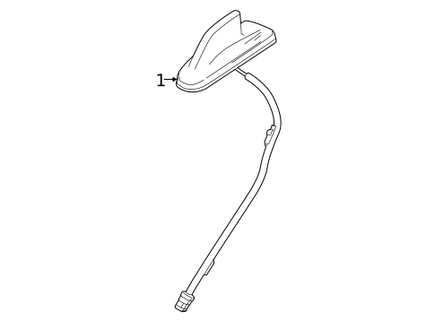 Antenna & Radio for 2025 Cadillac Escalade #2