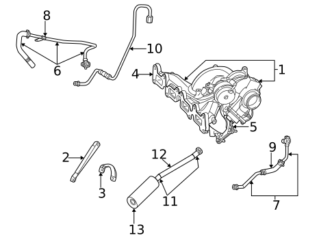Turbocharger & Components for 2009 Chrysler PT Cruiser #0