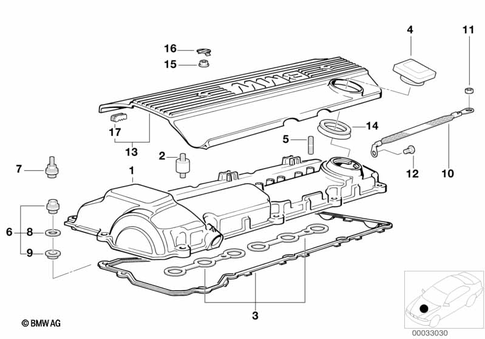 Cylinder Head for 1996 BMW 325is #2