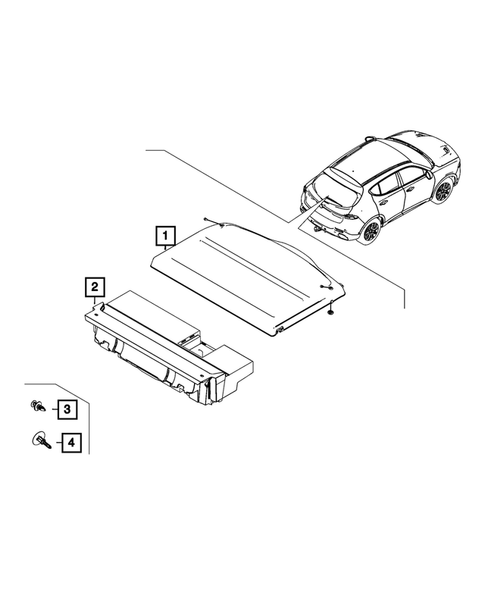 Carpets, Floor Mats, Load Floor, and Silencers for 2024 Dodge Hornet #2