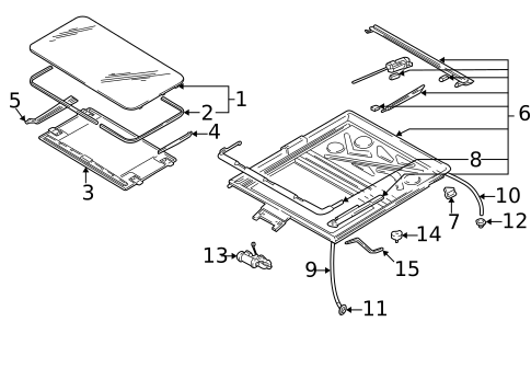 Sunroof for 2002 Audi Allroad Quattro #0