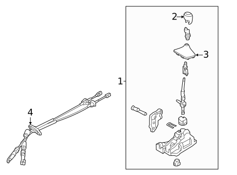 Gear Shift Control for 2013 Hyundai Elantra Coupe #0