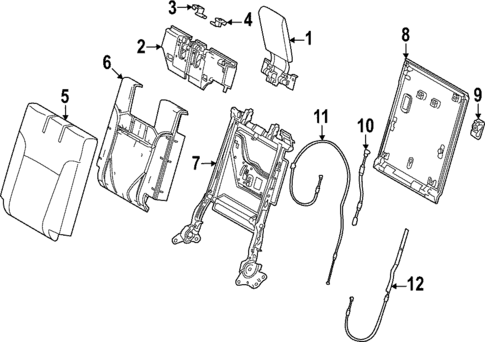 Third Row Seats for 2025 Lexus LX700h #0