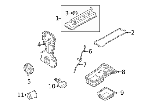 Oil Pan for 2009 Nissan Altima #1