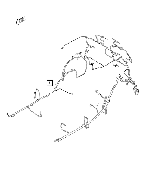 Wiring-Body and Accessories for 2020 Jeep Renegade #4