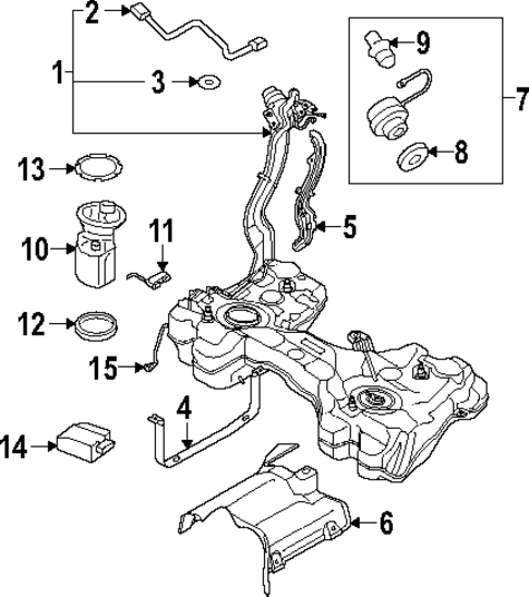 Fuel System Components for 2022 Volkswagen Golf R #0