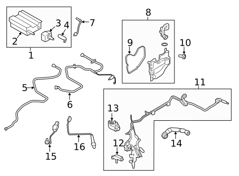Powertrain Control for 2017 Ford Edge #1