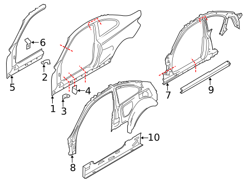 Inner Structure for 2020 BMW M240i #2