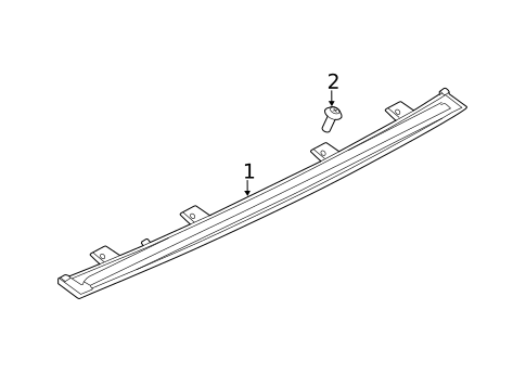 High Mount Lamps for 2020 Jaguar F-Type #1