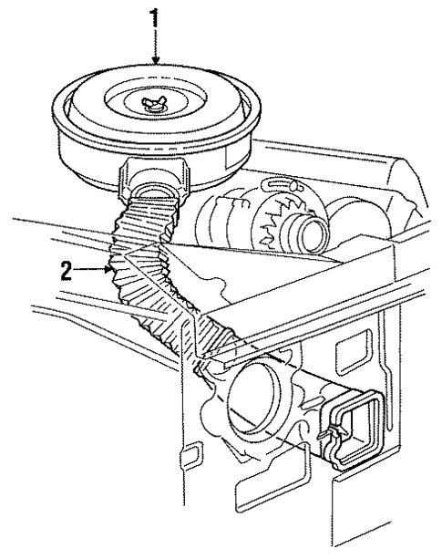 Air Intake for 1992 Ford F-Super Duty #0