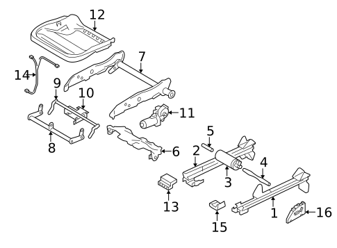 Tracks & Components for 2007 Volvo S40 #0