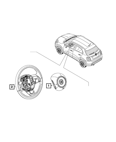 Switches for 2016 Fiat 500X #7