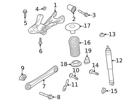 Shocks & Struts for 2012 Ford Mustang #1