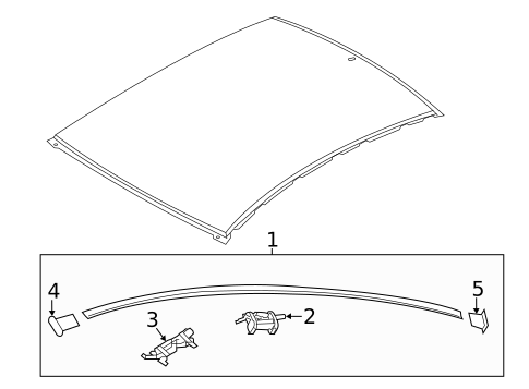 Exterior Trim - Roof for 2021 Hyundai Elantra #0