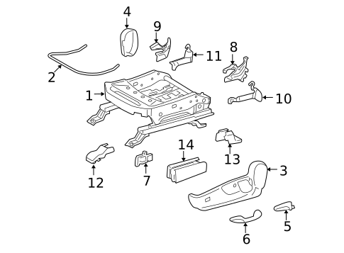 Tracks & Components for 2011 Toyota 4Runner #2