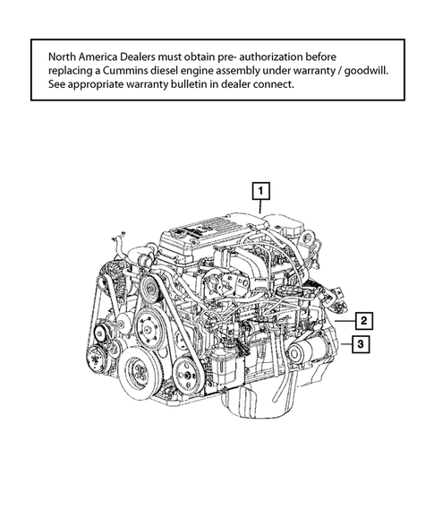 Engine Identification, Service Engines & Engine Service Kits for 2018 Ram 3500 #11