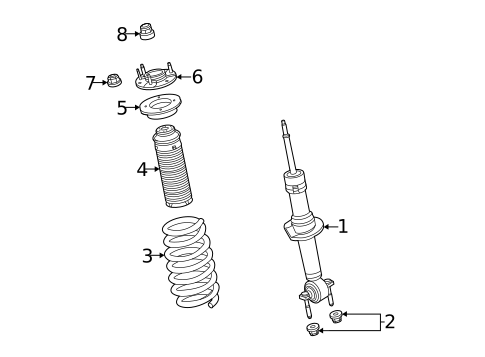 Shocks & Struts for 2022 Ford Bronco #2