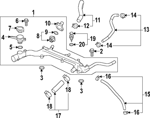 Powertrain Control for 2018 Subaru Crosstrek #3