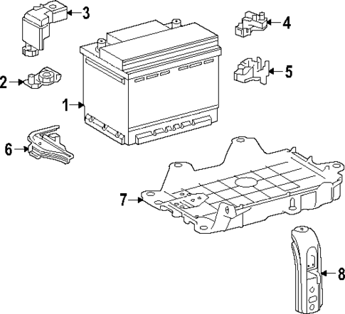 Battery for 2024 Lexus NX350 #0