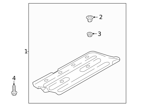 Exterior Trim - Pillars for 2023 Hyundai Elantra N #1