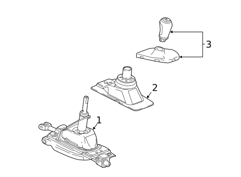 Center Console for 2018 Chevrolet Camaro #2