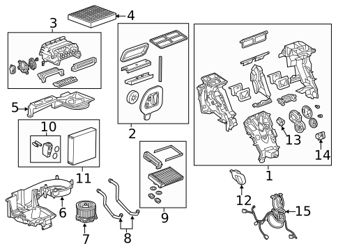 A/C Flow Restrictors for 2021 Chevrolet Equinox #1