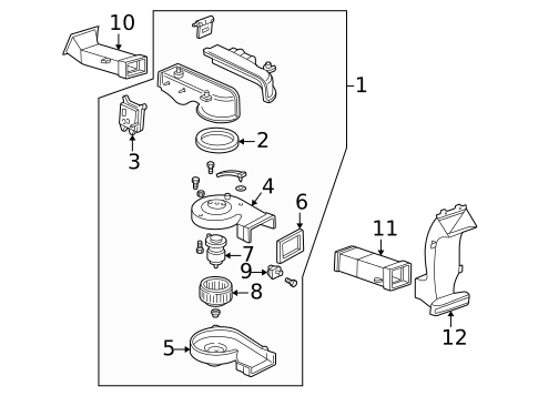 Auxiliary Heater & AC for 1998 Ford Expedition #1