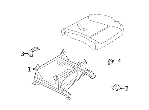Tracks & Components for 2008 INFINITI FX45 #1