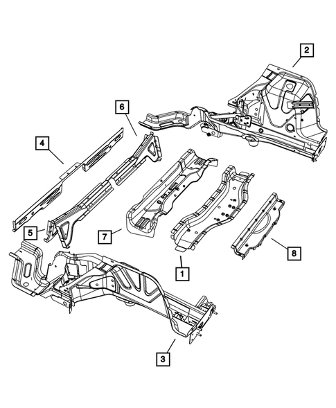 Frames for 2019 Fiat 500 #1