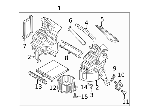 Blower Motor & Fan for 2018 Mazda CX-5 #0