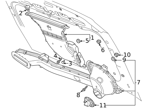 Air Intake for 2023 Chevrolet Silverado 2500 HD #1