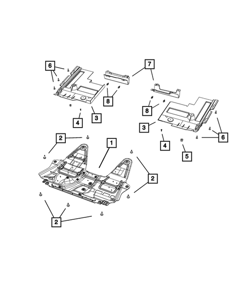 Floor Pans for 2015 Fiat 500 #2