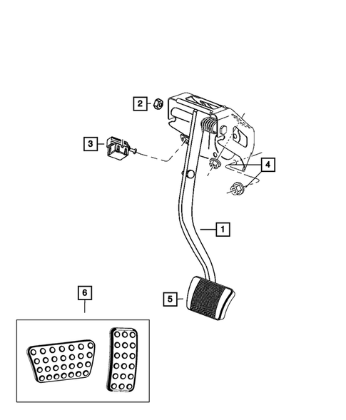 Brake Pedals for 2013 Chrysler 300 #0