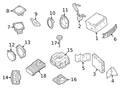 Sound System for 2014 Nissan Pathfinder #0