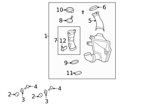 Air Intake for 2009 Ford Focus #0