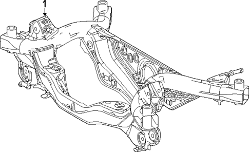 Suspension Mounting for 2025 Toyota Corolla Cross #0