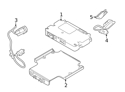 Electrical Components for 2010 Lincoln MKS #2