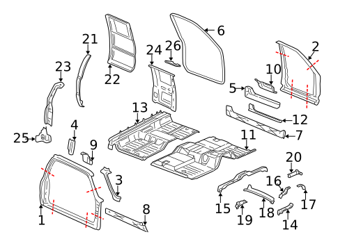 Uniside for 2000 Chevrolet Silverado 2500 #2
