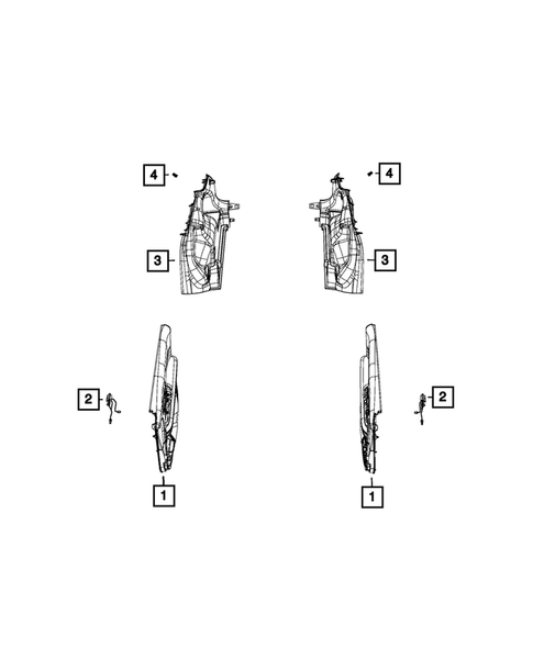 Lamps-Interior and Exterior for 2017 Jeep Compass #10