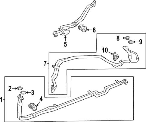 Rear AC Lines for 2022 Land Rover Range Rover #0