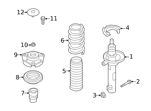 Suspension, Springs & Related Components for 2025 Audi Q3 #0