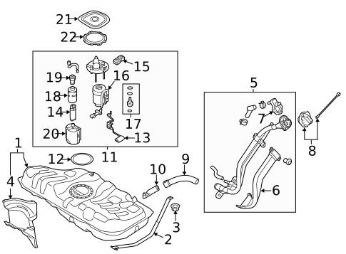 Emission Components for 2017 Kia Forte5 #1