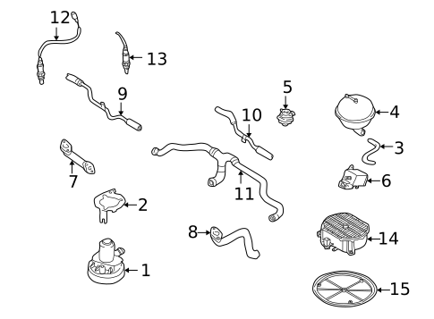 EGR System for 2001 Audi A4 Quattro #1